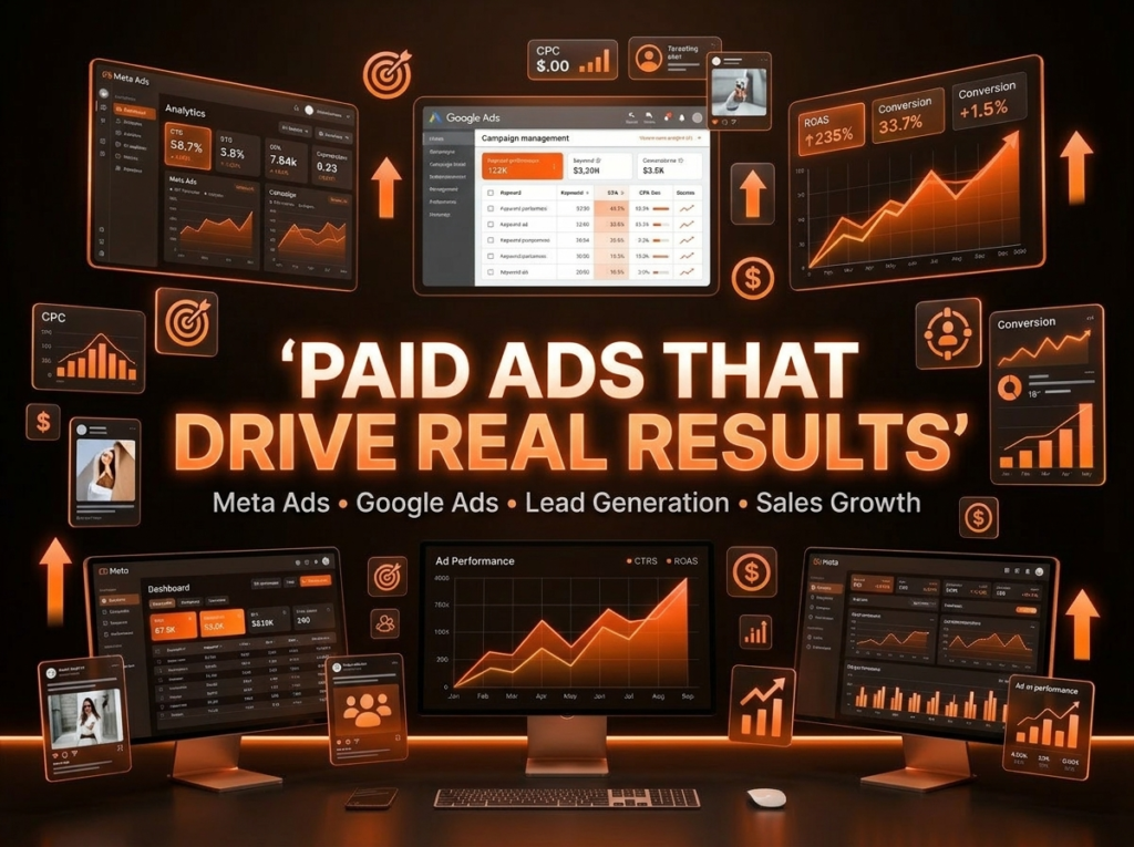 Paid Ads Services by Ecommercify
