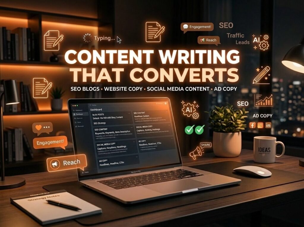 Content Writing Service by Ecommifyhub